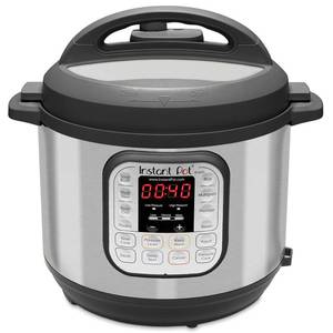 lot 3067 image: Instant Pot DUO80 8 Qt 7-in-1 Multi-Use Programmable Pressure Cooker, Slow Cooker, Rice Cooker, Steamer, Saut, Yogurt Maker and Warmer