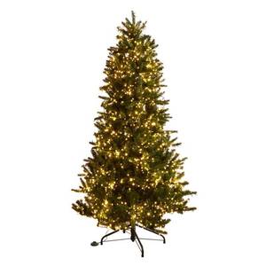 lot 3081 image: American Tree & Wreath 6.5 Starry Light Tree with EZ Power