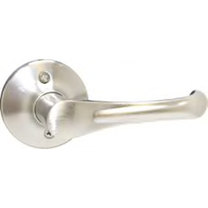 lot 3091 image: Pamex Madison - Door Knobs - Half Dummy Trim Promax PLMP04, Satin Nickel - 4 pieces