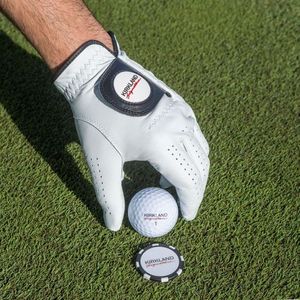 lot 3117 image: Kirkland Signature Mens Golf Gloves Premium Cabretta Leather, Medium, 3 Pack