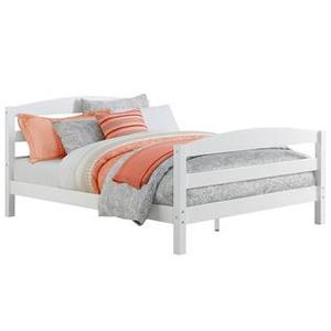lot 3162 image: Dorel Living Better Homes and Gardens Full Slat Bed in White