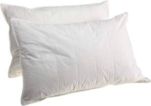 lot 3025 image: SmartSilk 100% Pure Silk Lined Quilt Pillow Queen Level 3