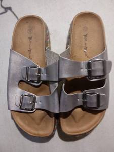 lot 2442 image: Pair of Sandals and Wedges