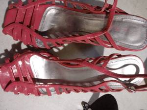 lot 2444 image: Red Heels Size 11