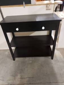 lot 1030 image: Black Hall Table