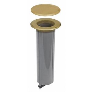 lot 1067 image: Round Electrical Boxes WiremoldRaco Electrical Supplies 16 cu. in. Round Drop-In Floor Box Kit 6RF151SR