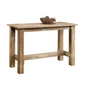 lot 1076 image: Sauder Boone Mountain Counter-Height Dinette Table , Oak