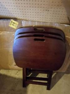 lot 1079 image: TV Trays