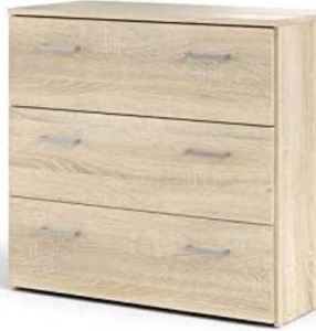 lot 1091 image: South Shore 3 Drawer Dresser