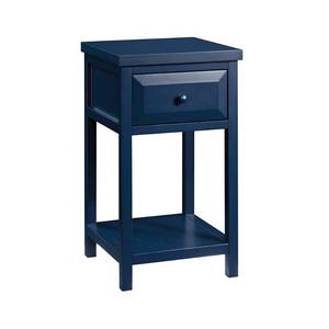 lot 1098 image: Cottage Road Side Table - Indigo Blue - Sauder