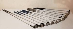 lot 4237 image: Lot of Golf Clubs - Mixed Woods & Irons - Mostly Northwestern