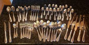 lot 4272 image: Lot of Estia Stainless Silverware (Indonesia) - 58 pcs.