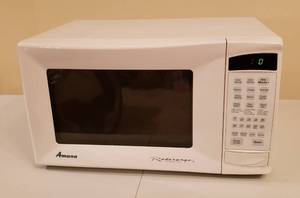 lot 4283 image: Amana Radarange Microwave Oven - works - slight rust inside