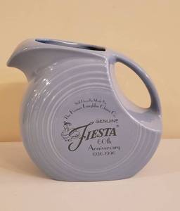 lot 4321 image: Fiestaware 60th Anniversary Pitcher