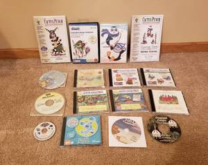 lot 4357 image: Lot of Embroidery CDs