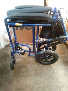 lot 6345 image: Transport Wheelchair