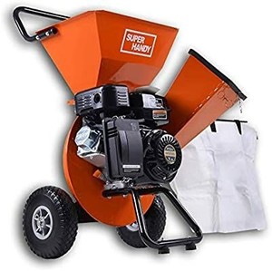 lot 6361 image: SuperHandy Wood Chipper Shredder Mulcher Ultra Duty 7HP Gas 3 in 1 Multi-Function