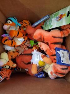 lot 7635 image: Tigger Stuffed Animals Collection