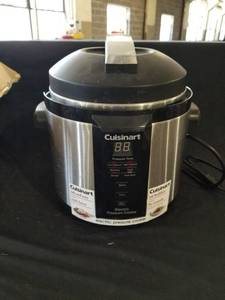 lot 7604 image: Cuisinart Electric Pressure Cooker
