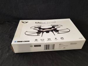 lot 7627 image: Eagle 3 Pro Quadcopter Drone w WiFi Camera
