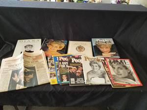 lot 7656 image: Princess Diana Memoribilia