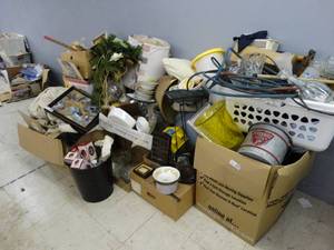 lot 4500 image: HUGE mystery lot- Lot of several boxes of random stuff