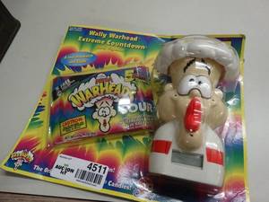 lot 4511 image: Wally Warhead toy in package