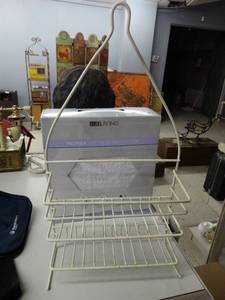 lot 4525 image: Shower rack & Mattress protector in box