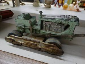 lot 4530 image: Vintage metal dozer