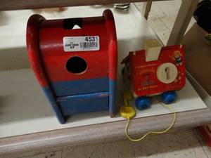 lot 4531 image: 2 vintage playskool toys