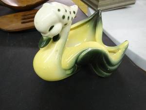 lot 4613 image: Art deco duckswan signed on bottom