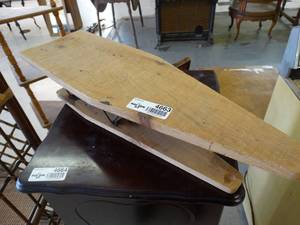 lot 4663 image: Vintage table top ironing board