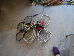 lot 4412 image: Lot of various Squash Rackets