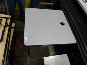 lot 4443 image: Square Standing desk