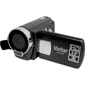 lot 2206 image: Vivitar DVR548HD-BLACK Black 5.1MP HD Digital Camcorder, 2.0  LCD Display