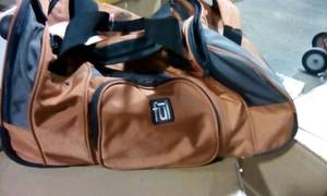 lot 2263 image: FUL 21 Fast Forward 2-Wheeled Travel Duffel Heat Wave Orange
