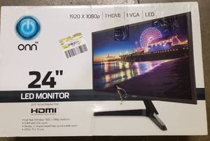 lot 206 image: 24  Monitor and Mount - Value Bundle