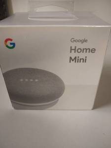 lot 212 image: Google Home Mini - Chalk, Automation Hub
