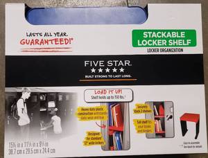 lot 228 image: Mead Locker Plastic Shelf Dividers and Inserts - Assorted