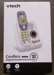 lot 273 image: DECT 6 Cordless Phone System (With digital answering system)