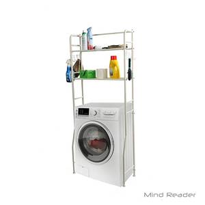 lot 289 image: Mind Reader Laundry Utility Washing Machine Shelf, White