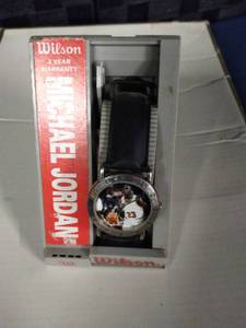 lot 4406 image: Wilson Michael Jordan Collectible Watch