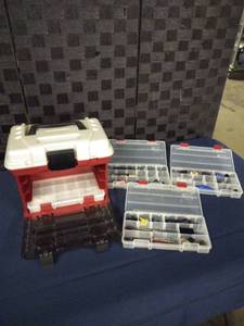 lot 4437 image: Tackle Box Of RC Car Parts
