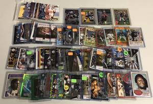 lot 1036 image: Huge Lot of Football Cards - Nice Rookie Cards & Hall of Famers - Huge Book Value in This Lot - All for One Money