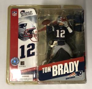 lot 1074 image: Tom Brady Series 11 New England Patriots McFarlane Figure New In Package