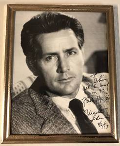 lot 1099 image: Framed 8x10 Photograph Signed By Martin Sheen