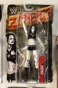 lot 1104 image: Six WWE New In Package Wrestling Figures -  Natalya x2, Paige, Lana, Emma, Renee Young