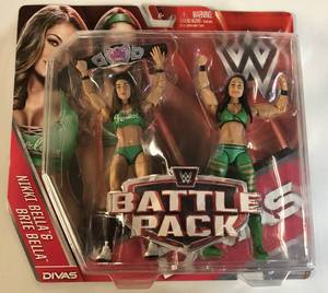 lot 1109 image: WWE New In Package Battle Packs - The Bella Twins