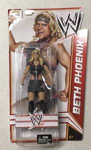 lot 1121 image: Beth Phoenix WWE Wrestling Figure 2012 New In Package