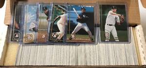 lot 1123 image: Complete 1994 Bowman Baseball Trading Card Set  - Jorge Posada Rookie & Early Foil Derek Jeter - Mint Condition
